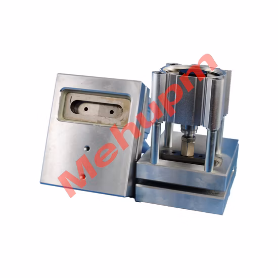 Poinçon en forme de D en forme de capsule pour poignée de sac à provisions